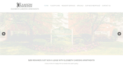 Desktop Screenshot of elizabeth-gardens.com